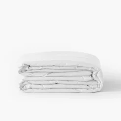 Housses De Couette|Carré Blanc Housse de couette percale de coton Neo blanc
