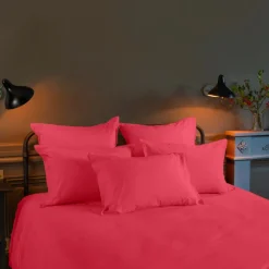 Housses De Couette|Carré Blanc Housse de couette percale de coton Neo grenadine