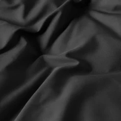 Housses De Couette|Carré Blanc Housse de couette percale de coton Neo anthracite