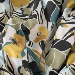 Housses De Couette|Carré Blanc Housse de couette percale de coton Neo ficelle floral