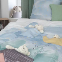 Housses De Couette|Carré Blanc Housse de couette pur coton Skog