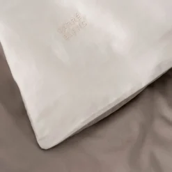Housses De Couette|Carré Blanc Housse de couette réversible satin de coton Aura