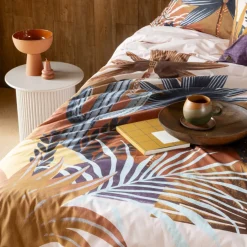 Housses De Couette|Carré Blanc Housse de couette réversible coton Sonora