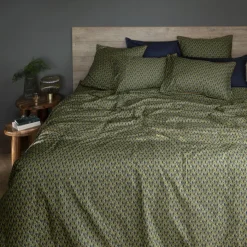 Housses De Couette|Carré Blanc Housse de couette réversible coton Silvalys