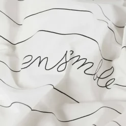 Housses De Couette|Carré Blanc Housse de couette réversible percale de coton Monamour ballon