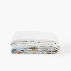 Housses De Couette|Carré Blanc Housse de couette réversible pur coton Méli-Mélo