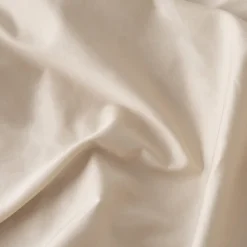 Coffrets Cadeaux|Housses De Couette|Carré Blanc Housse de couette satin de coton lavé bio Quartz dune