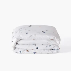 Housses De Couette|Carré Blanc Housse de couette satin de coton Equinoxe