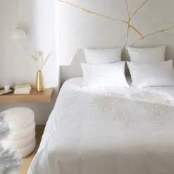 Housses De Couette|Carré Blanc Housse de couette satin de coton Mon Ange