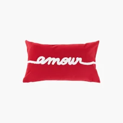 Housses De Coussin|Carré Blanc Housse de coussin coton Monamour