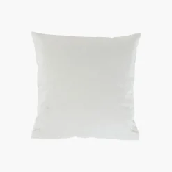 Housses De Coussin|Carré Blanc Housse de coussin coton Vibration