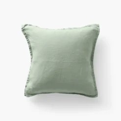 Housses De Coussin|Coffrets Cadeaux|Carré Blanc Housse de coussin lin lavé Songe eucalyptus