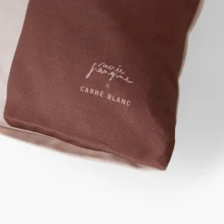 Housses De Coussin|Carré Blanc Housse de coussin Safi dune