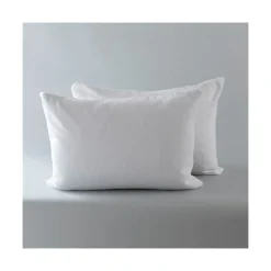 Protège Matelas & Oreillers|Carré Blanc Lot de 2 protèges oreiller rectangulaire Crépuscule II