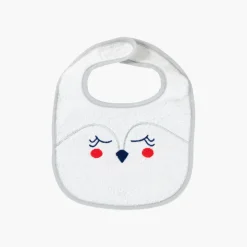 Bavoirs & Mini-bavoirs|Carré Blanc Mini bavoir coton Artica blanc