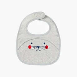 Bavoirs & Mini-bavoirs|Carré Blanc Mini bavoir coton Artica blanc