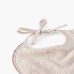Nouveautés Bébénew|Bavoirs & Mini-bavoirs|Carré Blanc Mini bavoir coton bio Bienvenue naturel