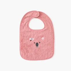 Bavoirs & Mini-bavoirs|Nouveautés Bébénew|Carré Blanc Mini bavoir coton Xmasful pétale