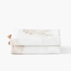 Nappes|Carré Blanc Nappe coton Mykonos blanc