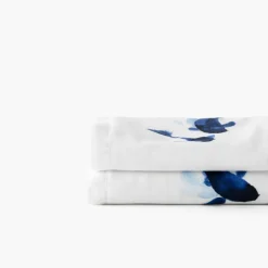 Nappes|Carré Blanc Nappe rectangulaire coton Symphony blanc