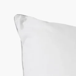 Oreillers|Carré Blanc Oreiller carré ferme synthétique Suprême