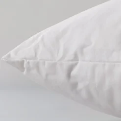 Oreillers|Carré Blanc Oreiller carré mi-ferme duvet de canard Essentiel