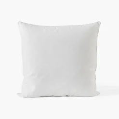 Oreillers|Carré Blanc Oreiller carré mi-ferme duvet et microfibre Kilim