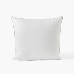 Oreillers|Carré Blanc Oreiller carré moelleux duvet d'oie Nuage