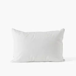 Oreillers|Carré Blanc Oreiller rectangulaire moelleux duvet de canard Neige