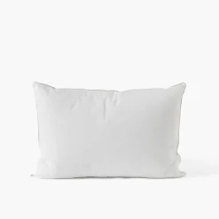 Oreillers|Carré Blanc Oreiller rectangulaire moelleux duvet d'oie Nuage