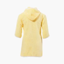 Peignoirs 12 Mois - 10 Ans|Carré Blanc Peignoir bebe coton zippé à capuche Smoothie citron
