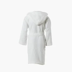 Peignoirs 12 Mois - 10 Ans|Carré Blanc Peignoir enfant bouclette de coton biologique Cocon blanc