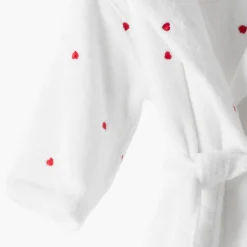 Peignoirs 12 Mois - 10 Ans|Carré Blanc Peignoir enfant coton Adore blanc