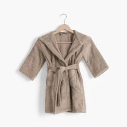 Peignoirs 12 Mois - 10 Ans|Carré Blanc Peignoir enfant coton Happyful lin