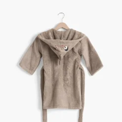 Peignoirs 12 Mois - 10 Ans|Carré Blanc Peignoir enfant coton Happyful lin