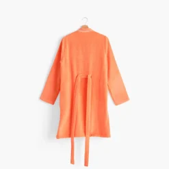 Peignoirs Femme|Carré Blanc Peignoir femme coton col kimono Récif rose