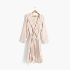 Peignoirs Homme|Coffrets Cadeaux|Carré Blanc Peignoir homme à capuche uni coton biologique Osmose naturel
