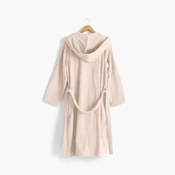Peignoirs Homme|Coffrets Cadeaux|Carré Blanc Peignoir homme à capuche uni coton biologique Osmose naturel