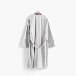 Peignoirs Homme|Carré Blanc Peignoir homme coton col kimono Roland-Garros 2023