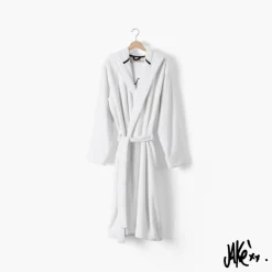 Coffrets Cadeaux|Peignoirs Homme|Carré Blanc Peignoir homme coton Jakè x