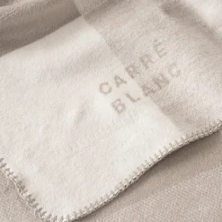Coffrets Cadeaux|Plaids Et Couvre-lits|Carré Blanc Plaid Adret beige