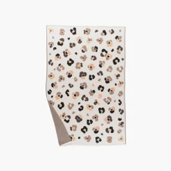 Coffrets Cadeaux|Carré Blanc Plaid coton maille jacquard Ysée ivoire