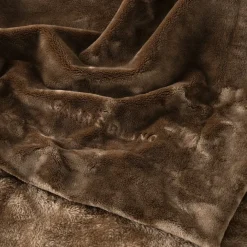Coffrets Cadeaux|Plaids Et Couvre-lits|Carré Blanc Plaid polaire Oslo bronze