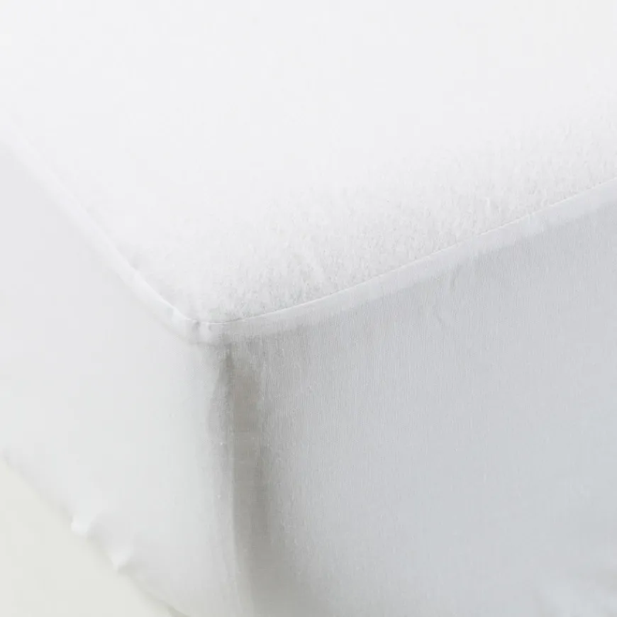 Protège Matelas & Oreillers|Carré Blanc Protège matelas grand bonnet molleton Crépuscule II
