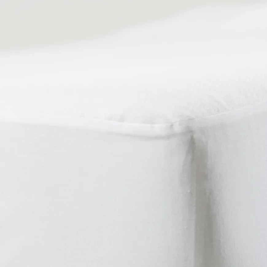 Protège Matelas & Oreillers|Carré Blanc Protège matelas grand bonnet molleton Crépuscule II
