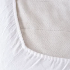 Protège Matelas & Oreillers|Carré Blanc Protège matelas imperméable Aube