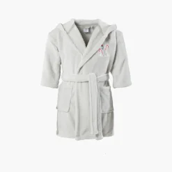 Robes De Chambre|Carré Blanc Robe de chambre bébé polaire à capuche Artica perle