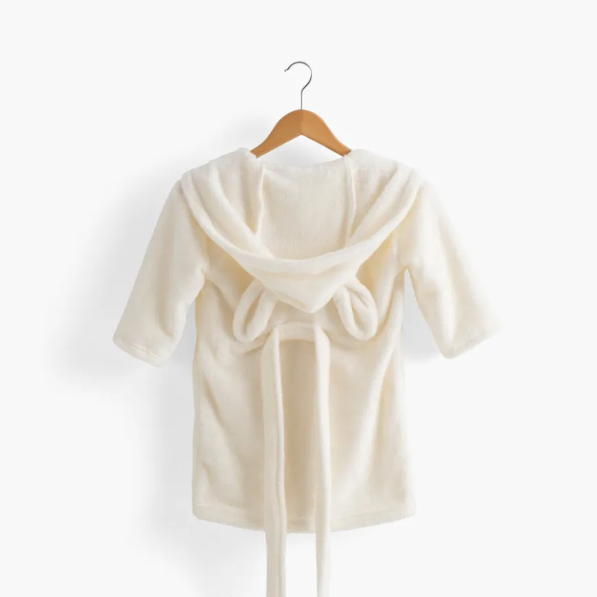 Robes De Chambre|Carré Blanc Robe de chambre enfant Féeries Ivoire