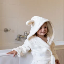 Robes De Chambre|Carré Blanc Robe de chambre enfant Féeries Ivoire