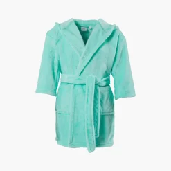 Robes De Chambre|Carré Blanc Robe de chambre enfant polaire à capuche Beachful lagon